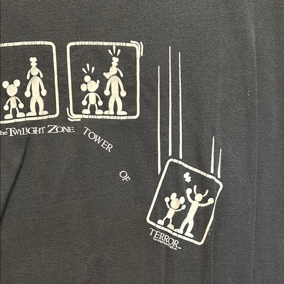 Vintage Walt Disney World Tower of Terror T Shirt - Picture 4 of 6